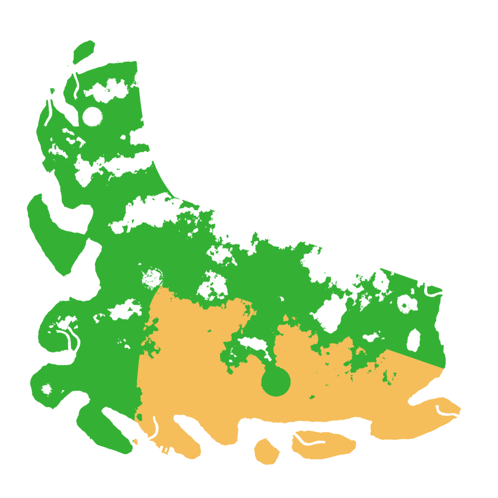 Biome Rust Map: Procedural Map, Size: 4500, Seed: 1681816919