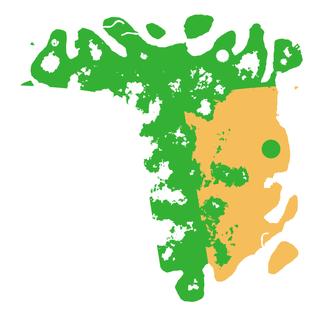 Biome Rust Map: Procedural Map, Size: 4500, Seed: 967719655