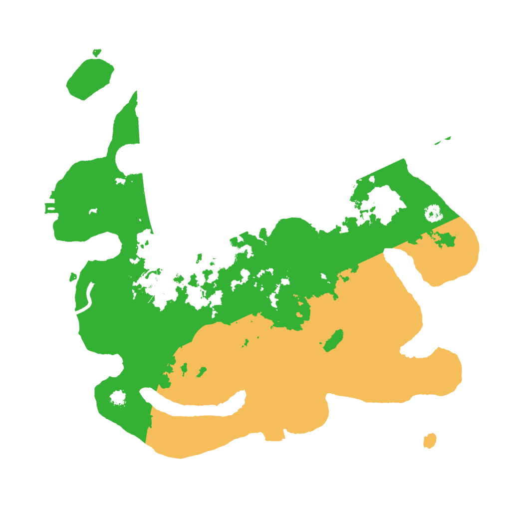 Biome Rust Map: Procedural Map, Size: 3000, Seed: 25940