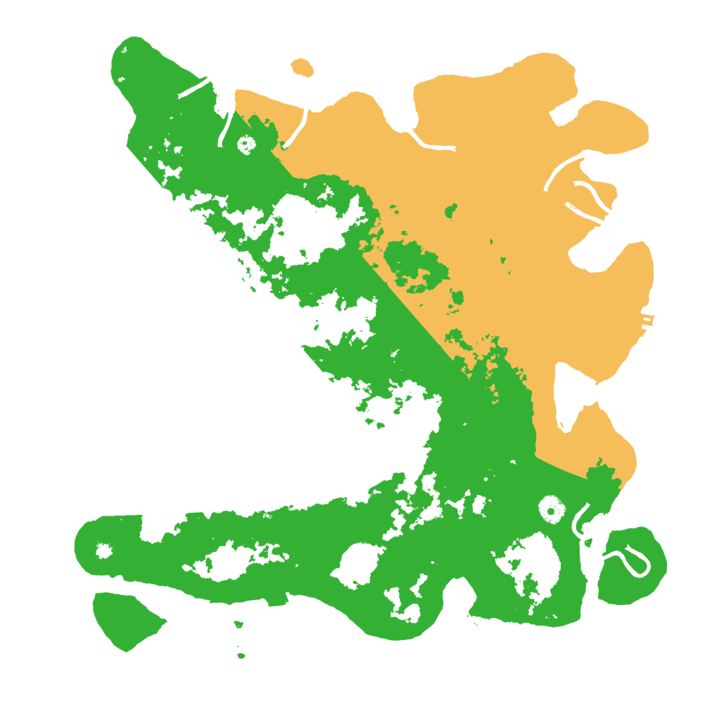 Biome Rust Map: Procedural Map, Size: 4000, Seed: 1516315460