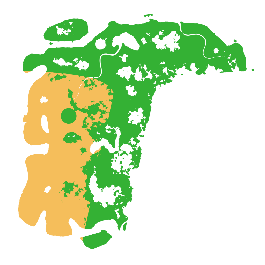 Biome Rust Map: Procedural Map, Size: 4500, Seed: 1968633609