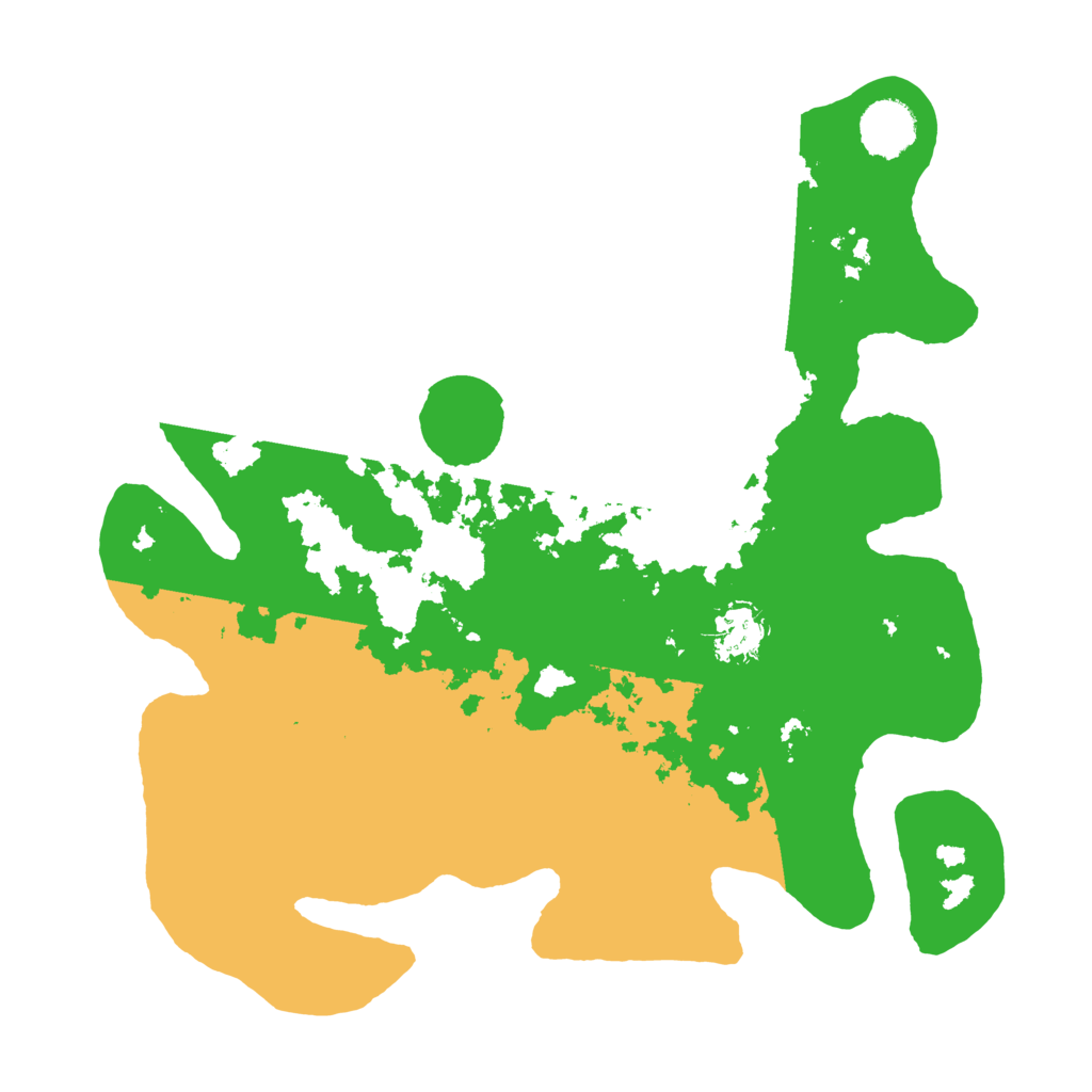 Biome Rust Map: Barren, Size: 3500, Seed: 708926426