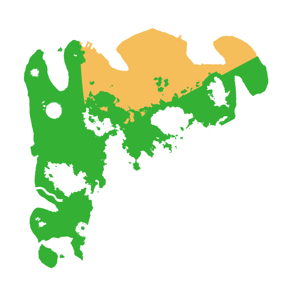 Biome Rust Map: Procedural Map, Size: 3250, Seed: 839754296