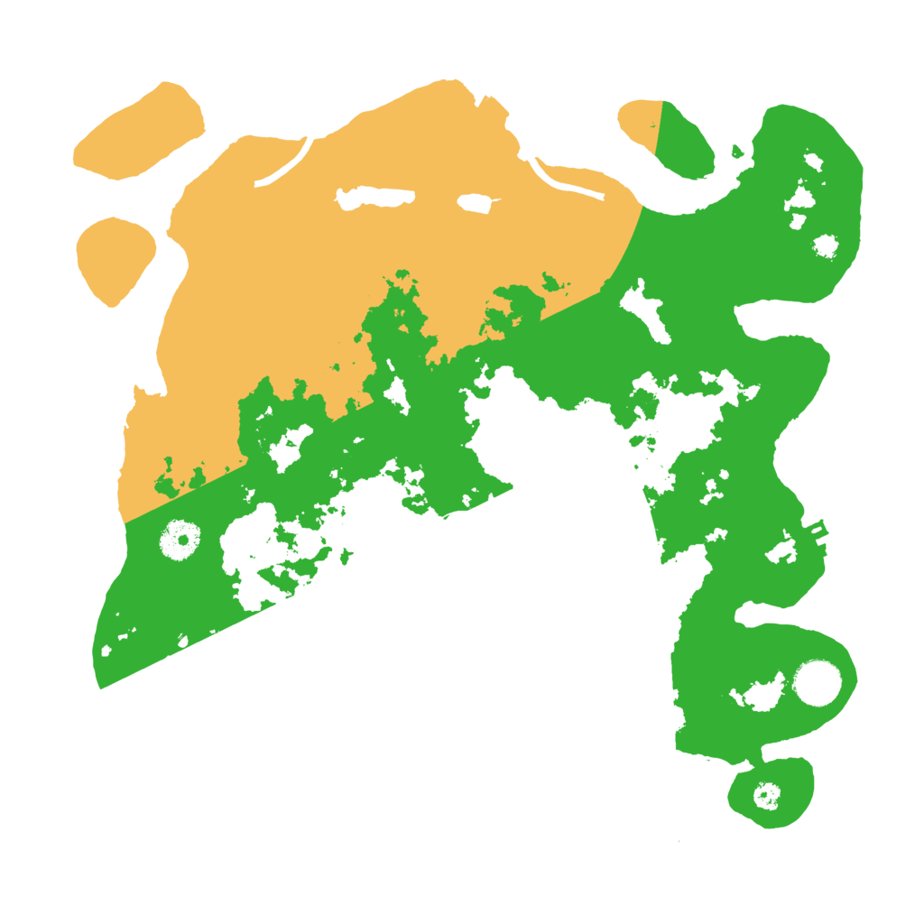 Biome Rust Map: Procedural Map, Size: 3500, Seed: 1869815972