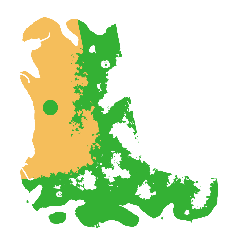 Biome Rust Map: Procedural Map, Size: 4250, Seed: 799207998