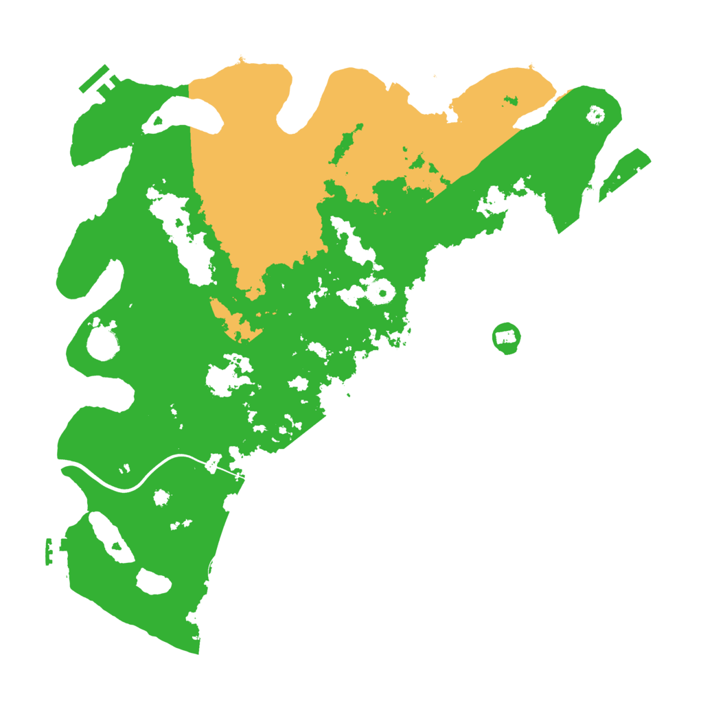 Biome Rust Map: Procedural Map, Size: 3950, Seed: 9367328