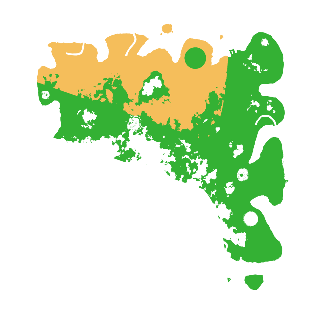 Biome Rust Map: Procedural Map, Size: 3850, Seed: 72392478