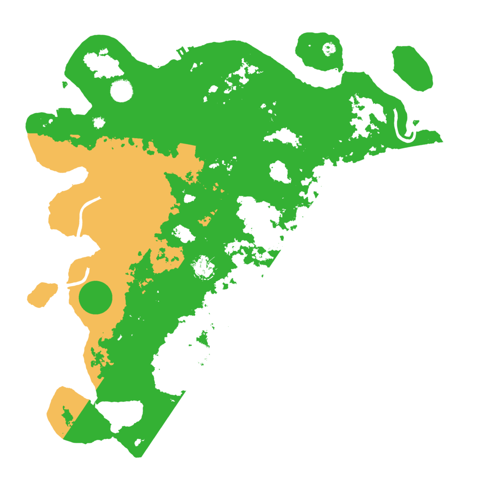 Biome Rust Map: Procedural Map, Size: 3950, Seed: 65038133