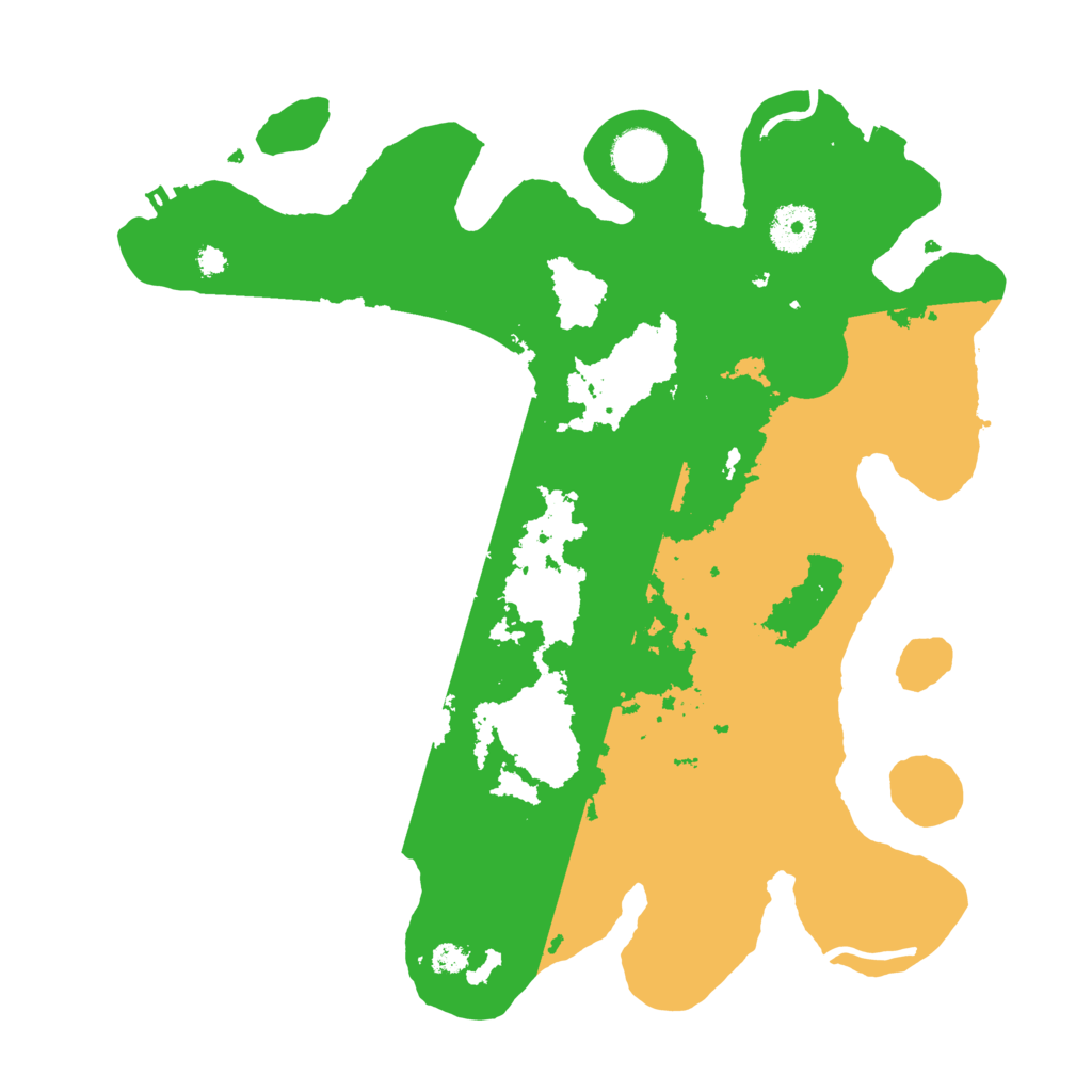 Biome Rust Map: Procedural Map, Size: 3500, Seed: 2143953840