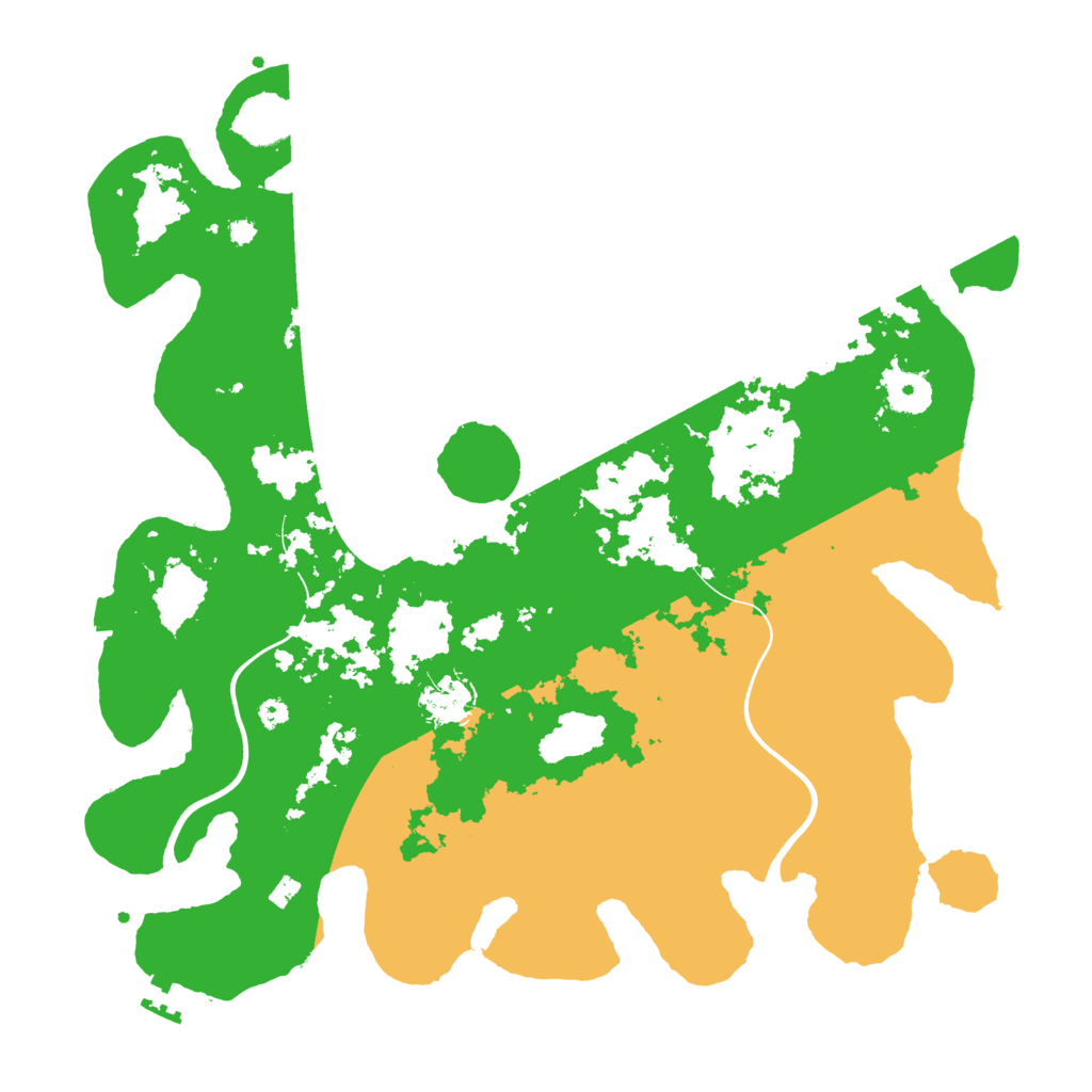 Biome Rust Map: Procedural Map, Size: 3750, Seed: 73347095