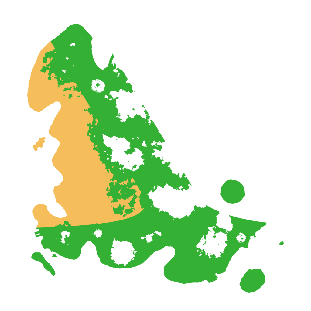 Biome Rust Map: Procedural Map, Size: 3500, Seed: 879711860