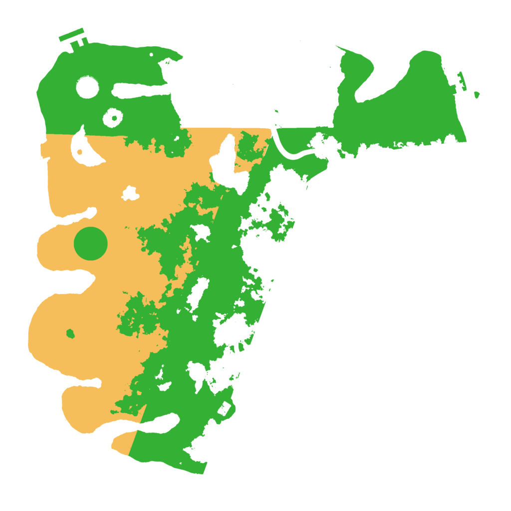 Biome Rust Map: Procedural Map, Size: 4000, Seed: 1457821410