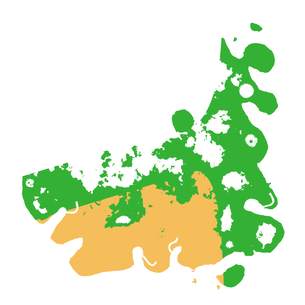 Biome Rust Map: Procedural Map, Size: 3800, Seed: 56209739