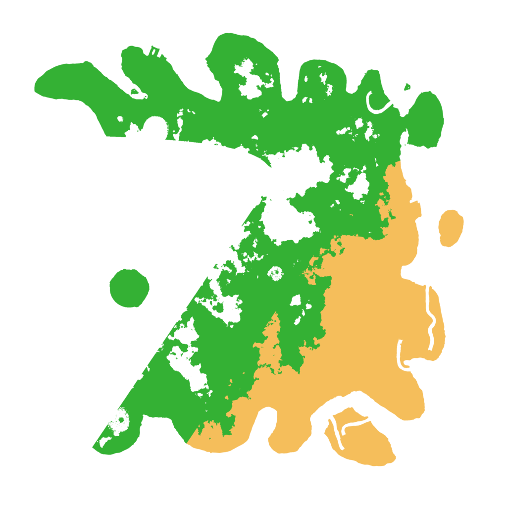 Biome Rust Map: Procedural Map, Size: 3600, Seed: 42176850
