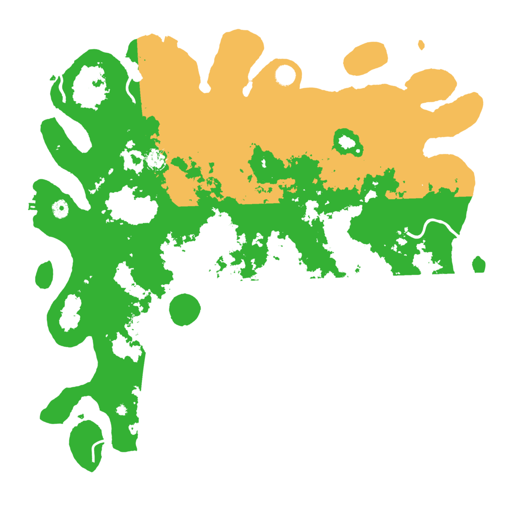 Biome Rust Map: Procedural Map, Size: 4400, Seed: 54003006