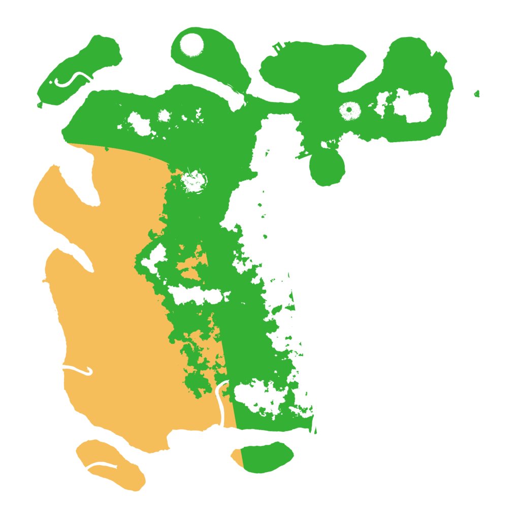 Biome Rust Map: Procedural Map, Size: 3950, Seed: 81088669