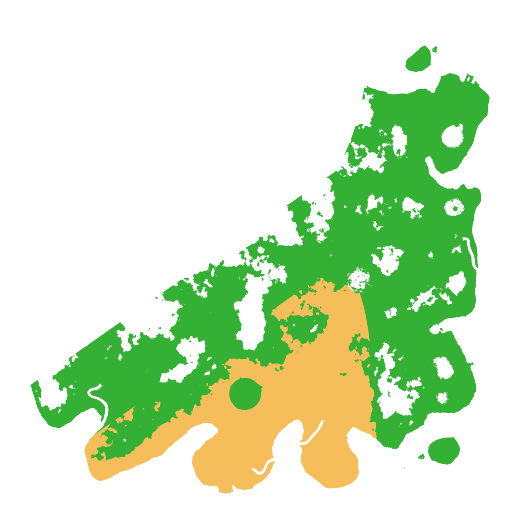 Biome Rust Map: Procedural Map, Size: 4300, Seed: 19606747