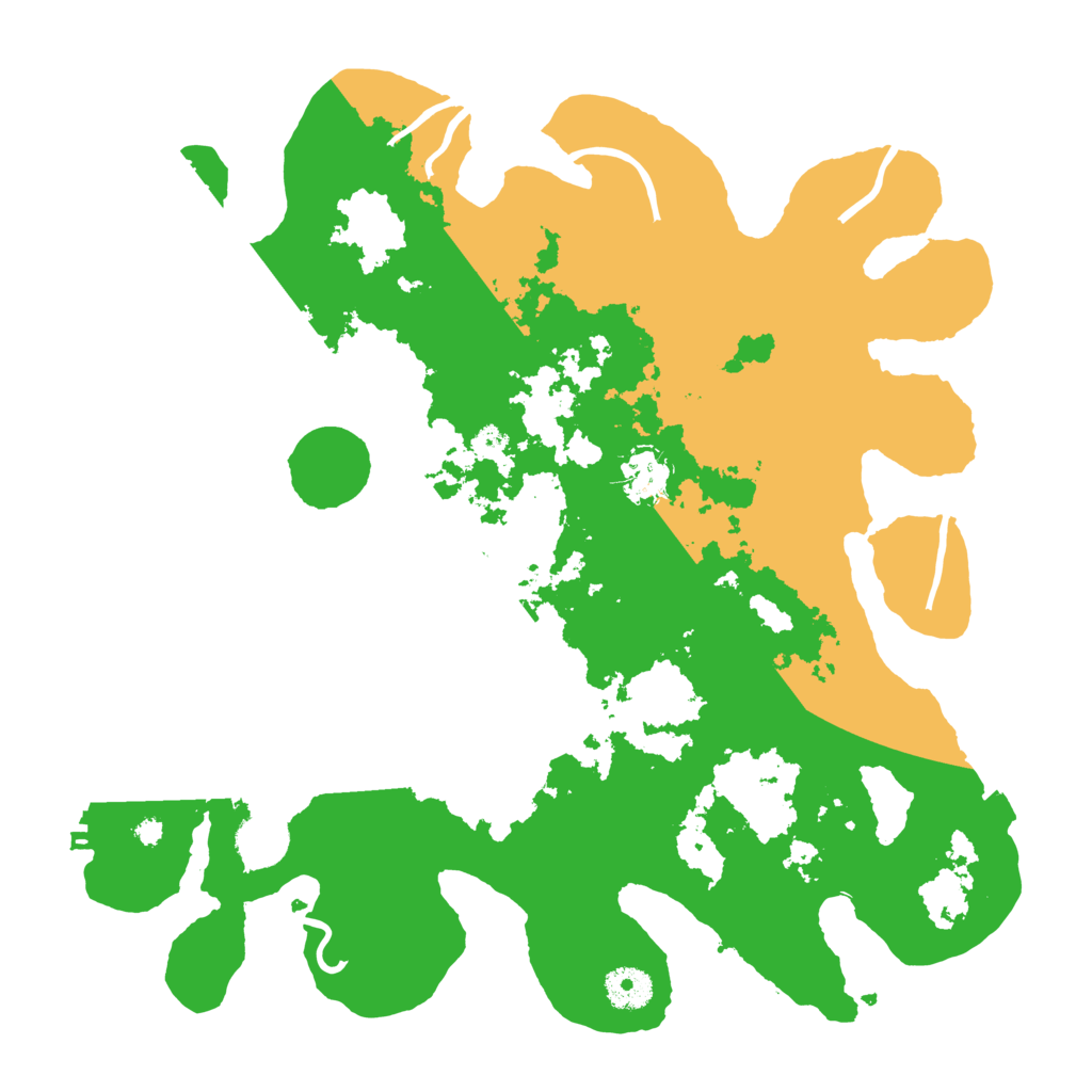 Biome Rust Map: Procedural Map, Size: 3650, Seed: 7169508