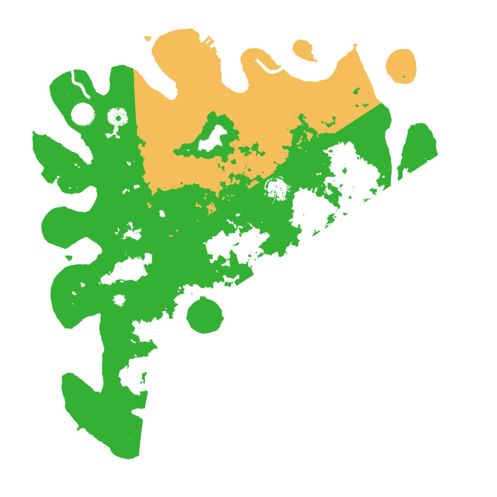 Biome Rust Map: Procedural Map, Size: 3800, Seed: 72176658