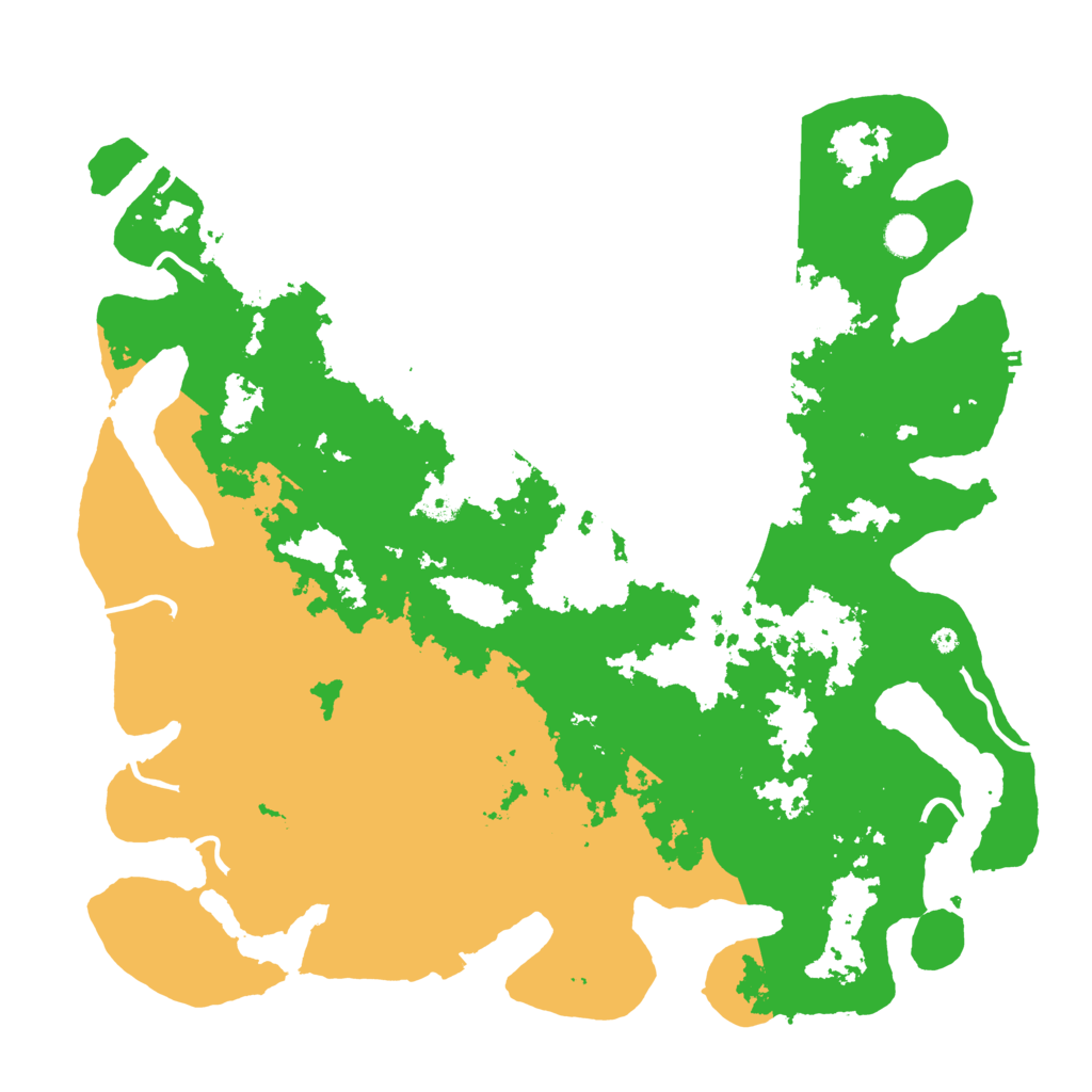 Biome Rust Map: Procedural Map, Size: 4500, Seed: 864945331
