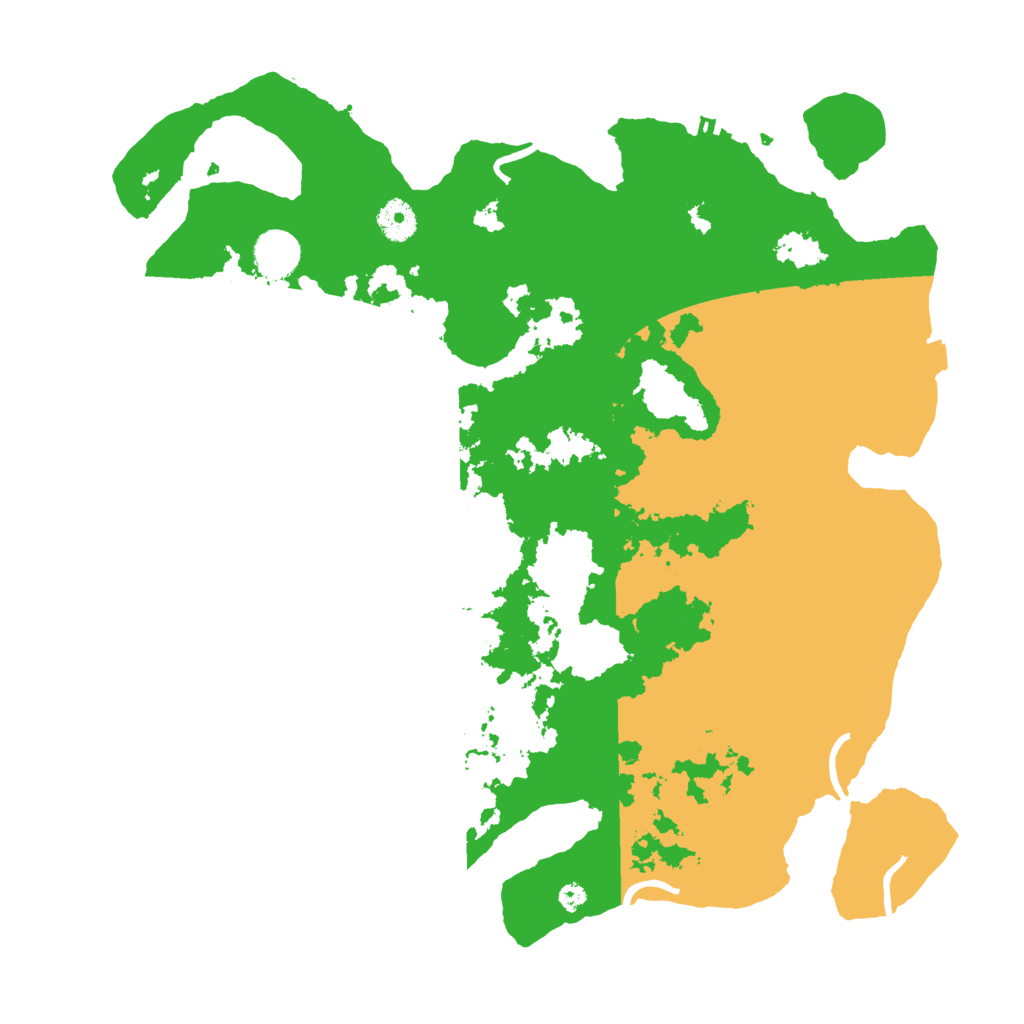 Biome Rust Map: Procedural Map, Size: 3900, Seed: 2370