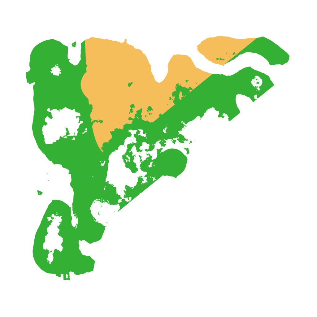 Biome Rust Map: Procedural Map, Size: 3000, Seed: 2125971931
