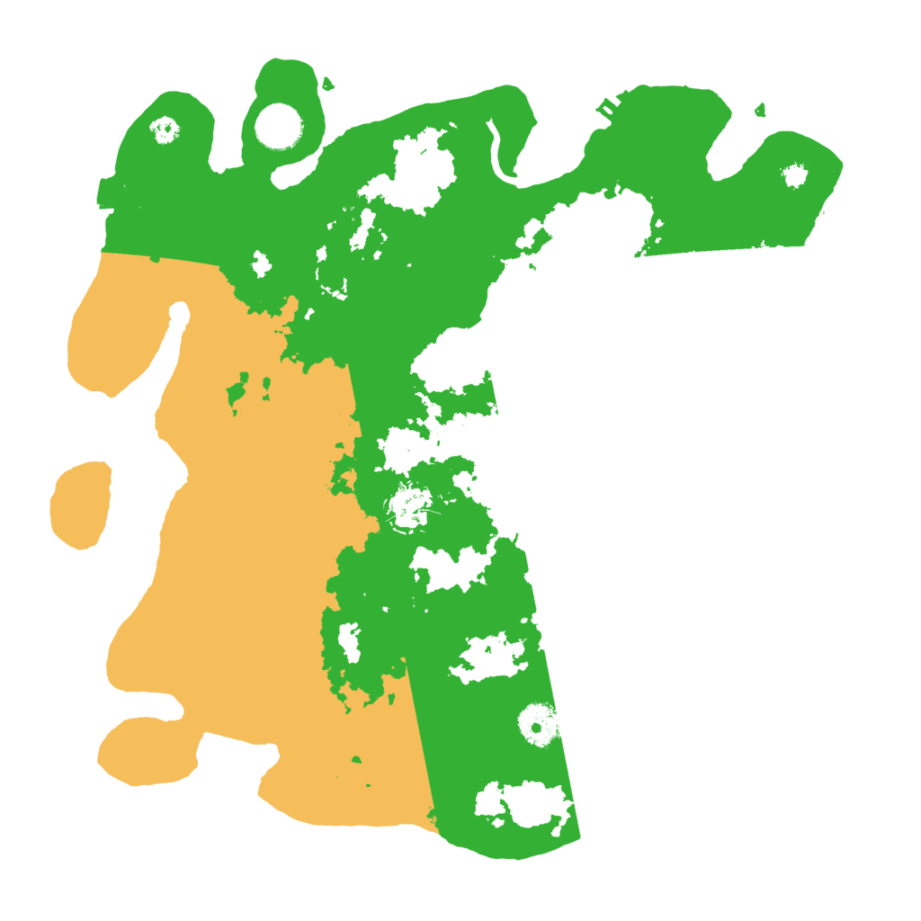 Biome Rust Map: Procedural Map, Size: 3500, Seed: 1327336857