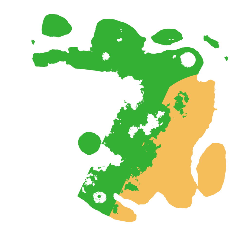 Biome Rust Map: Procedural Map, Size: 3000, Seed: 12781357