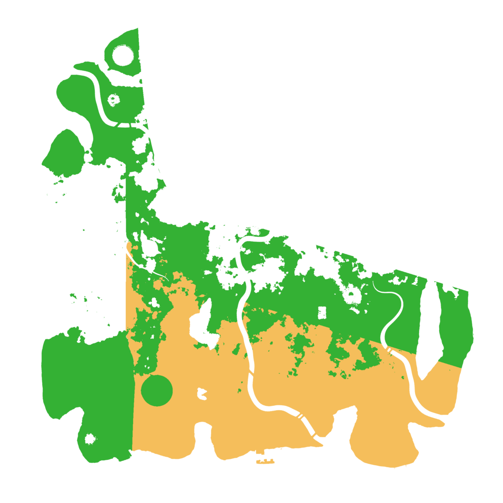 Biome Rust Map: Procedural Map, Size: 4250, Seed: 53261808