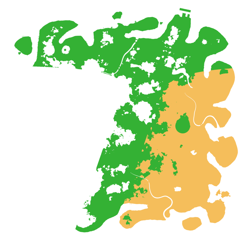 Biome Rust Map: Procedural Map, Size: 4500, Seed: 1690639923