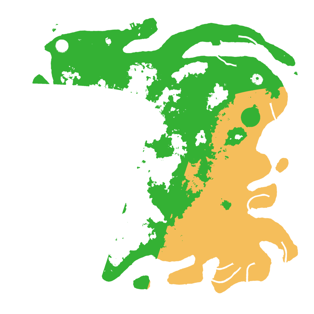 Biome Rust Map: Procedural Map, Size: 4300, Seed: 23584980