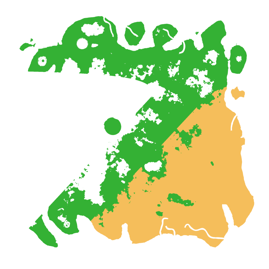 Biome Rust Map: Procedural Map, Size: 4300, Seed: 59259005