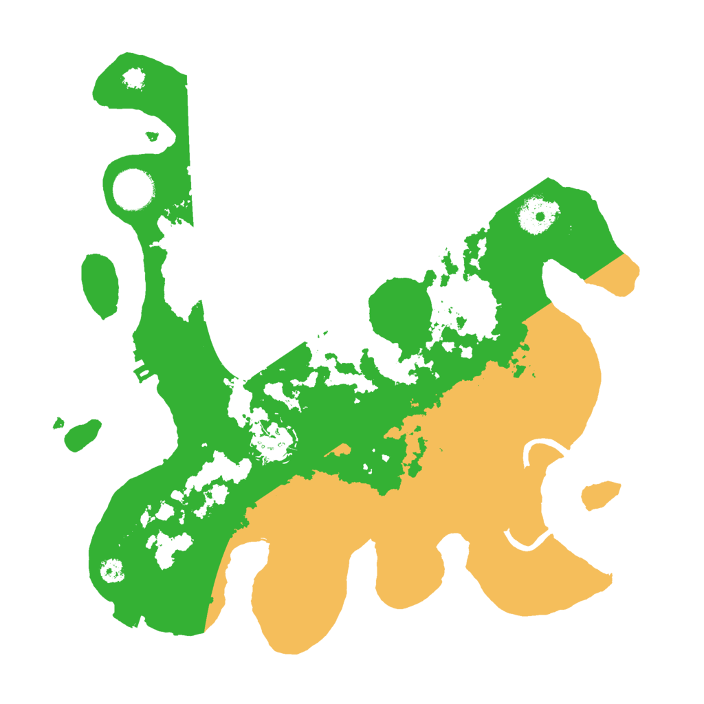 Biome Rust Map: Procedural Map, Size: 3000, Seed: 76222