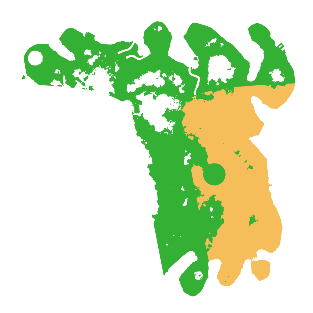 Biome Rust Map: Procedural Map, Size: 3750, Seed: 17758612