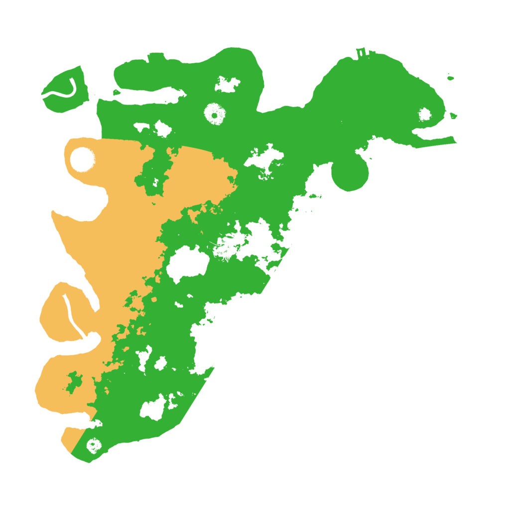 Biome Rust Map: Procedural Map, Size: 3650, Seed: 30469386