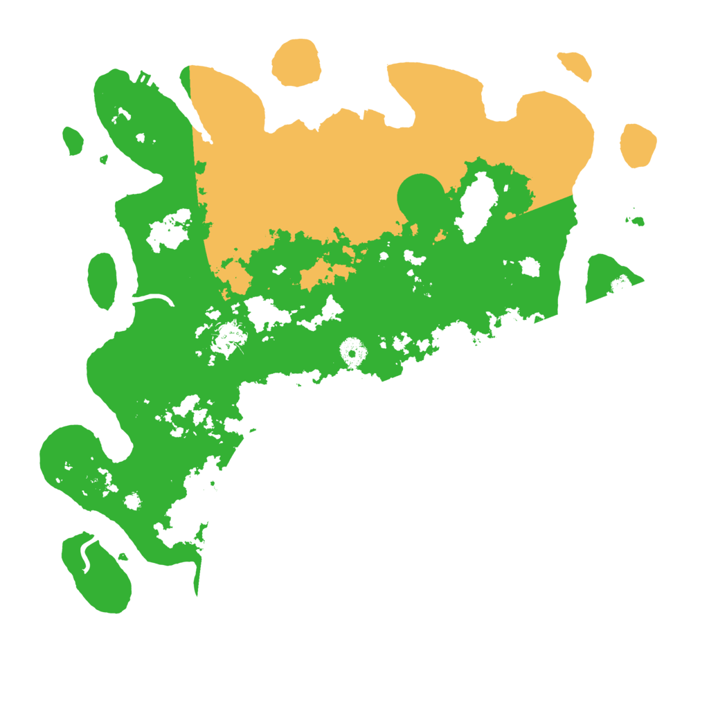 Biome Rust Map: Procedural Map, Size: 3900, Seed: 85297799