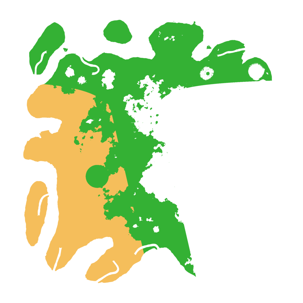 Biome Rust Map: Procedural Map, Size: 3500, Seed: 979008045