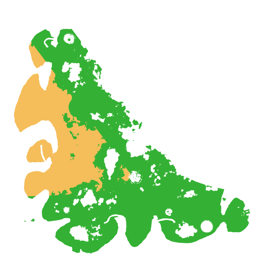 Biome Rust Map: Procedural Map, Size: 3900, Seed: 61795192