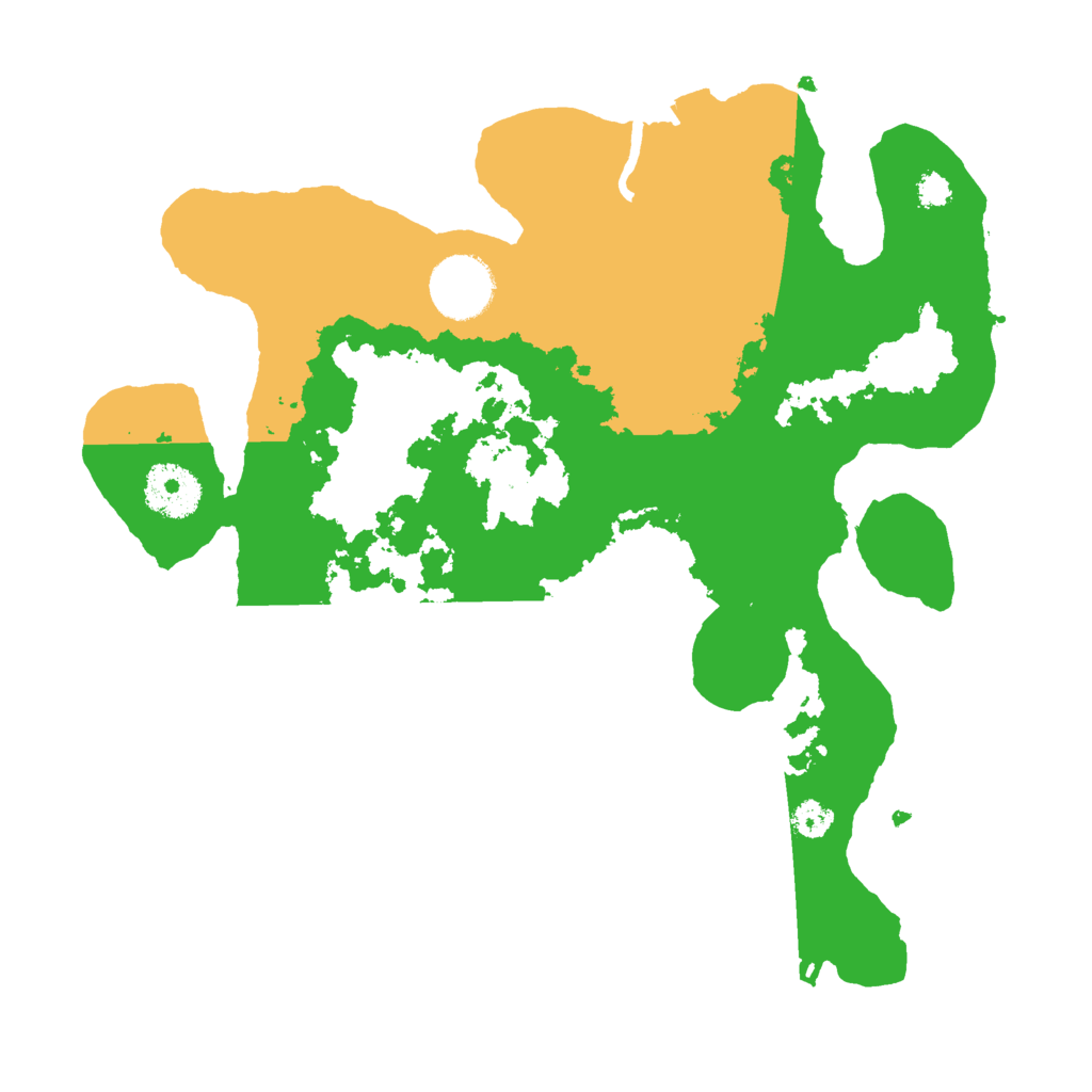 Biome Rust Map: Procedural Map, Size: 3000, Seed: 377955153