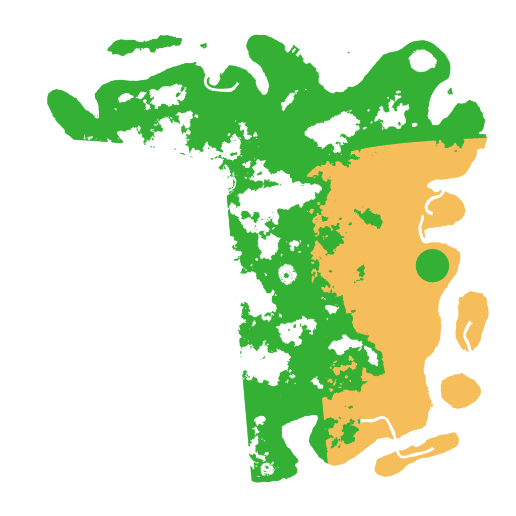 Biome Rust Map: Procedural Map, Size: 4100, Seed: 31811528