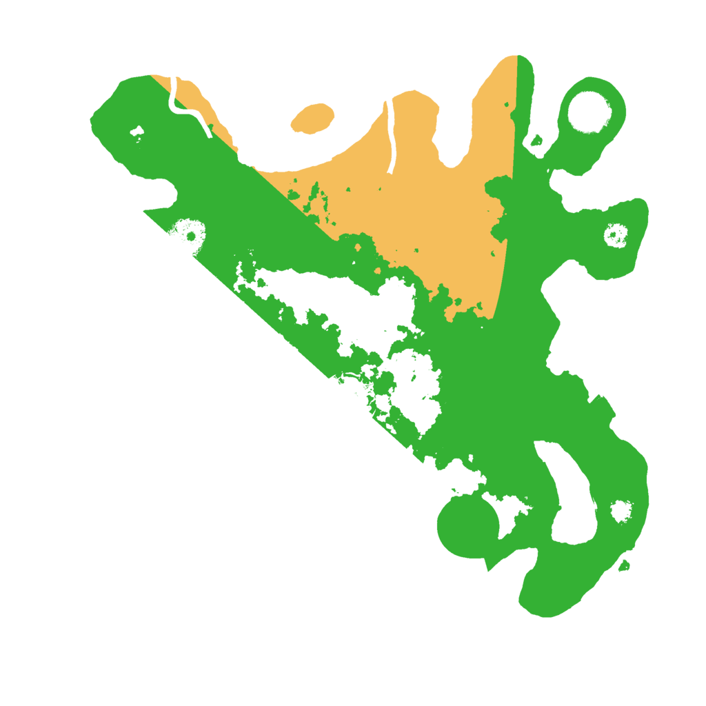 Biome Rust Map: Procedural Map, Size: 3000, Seed: 3454563