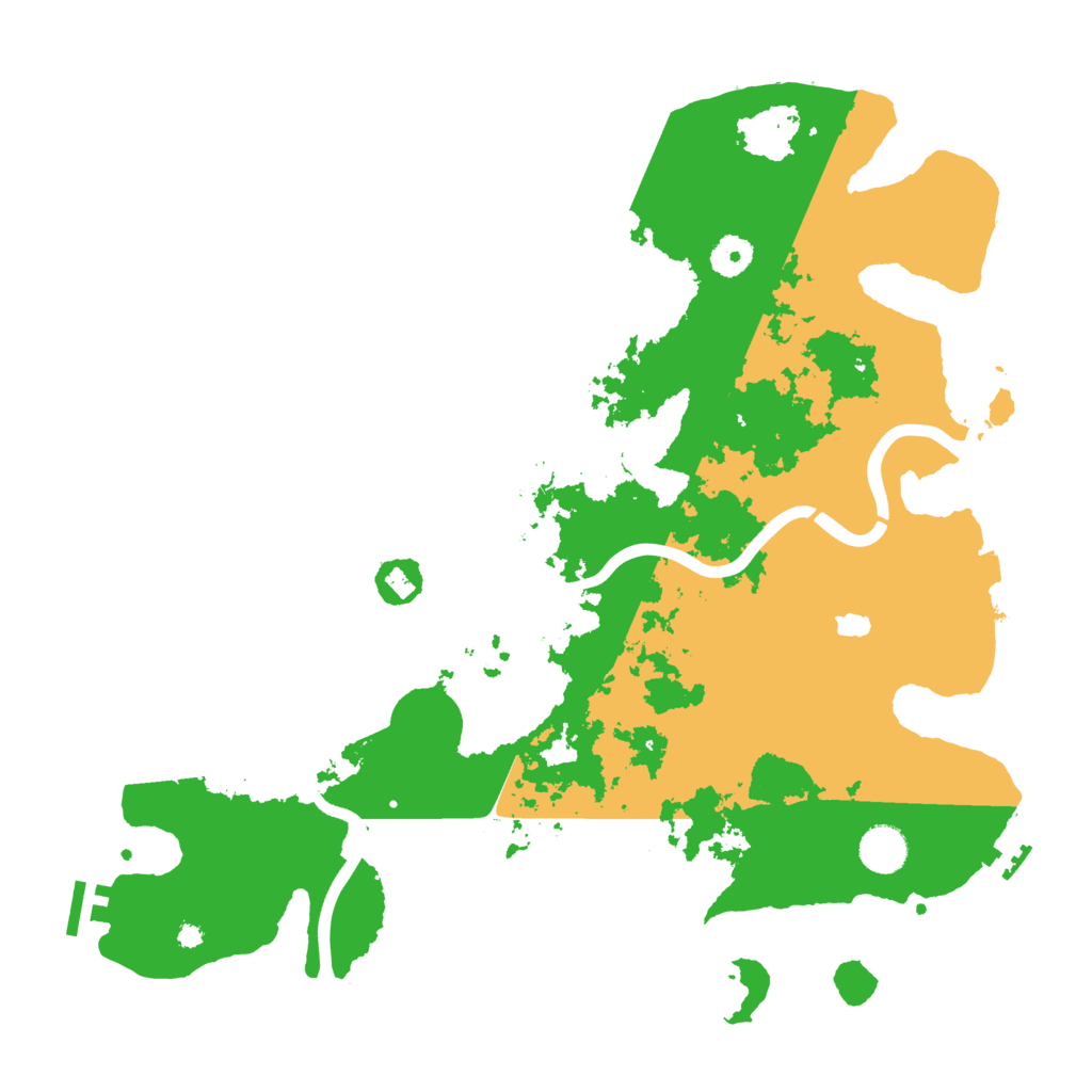 Biome Rust Map: Procedural Map, Size: 4000, Seed: 2127757584