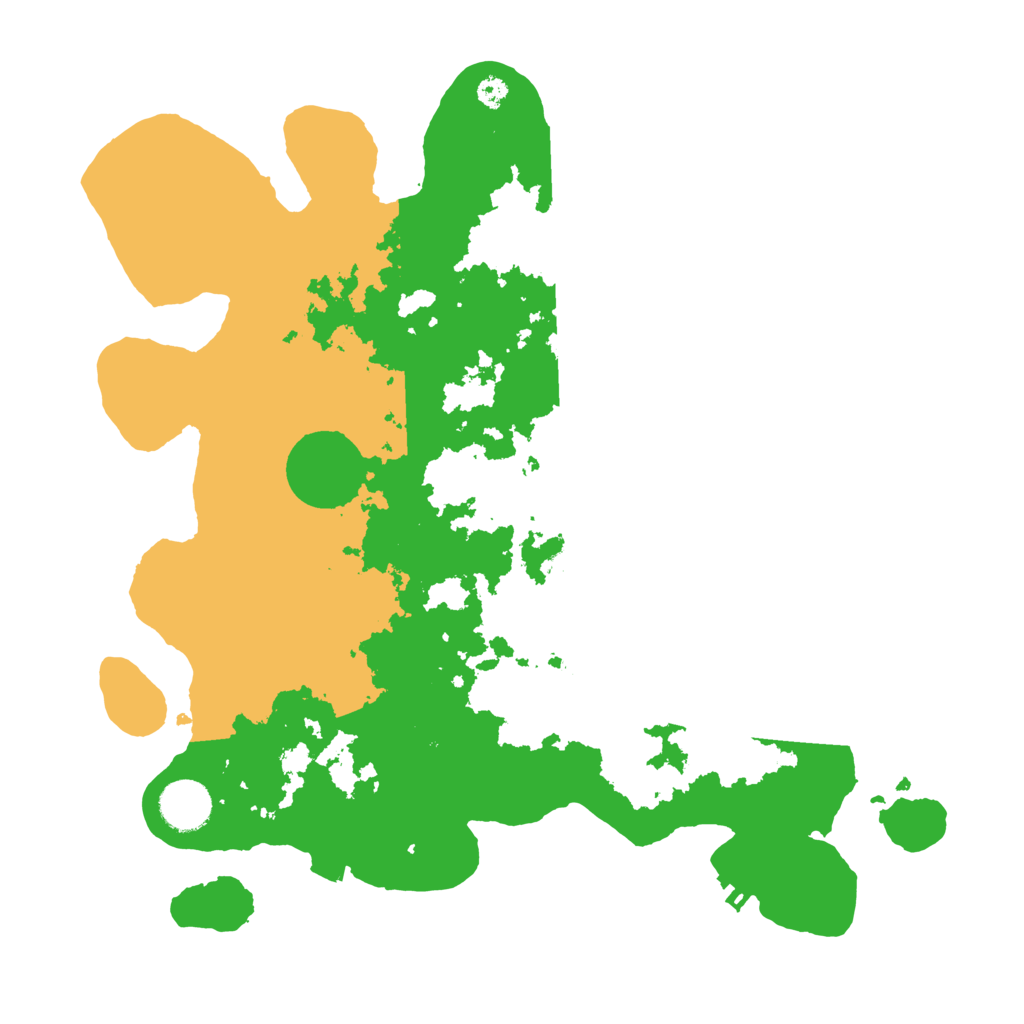 Biome Rust Map: Procedural Map, Size: 3500, Seed: 600903948