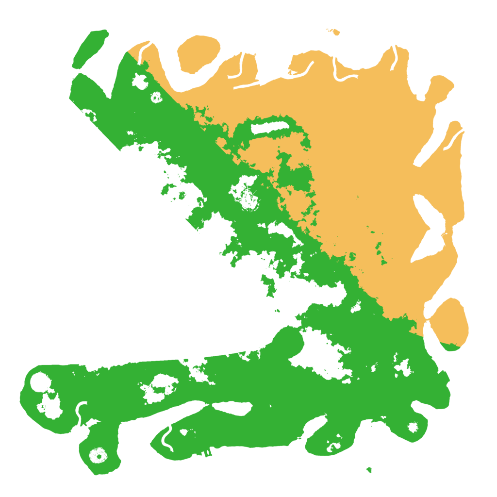 Biome Rust Map: Procedural Map, Size: 4500, Seed: 384684814