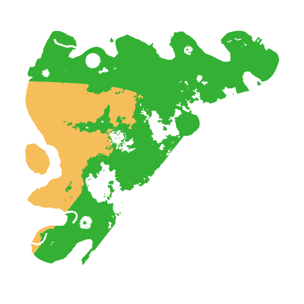 Biome Rust Map: Procedural Map, Size: 3600, Seed: 1713574919