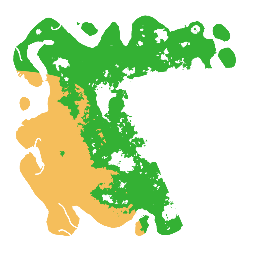 Biome Rust Map: Procedural Map, Size: 4400, Seed: 40248965