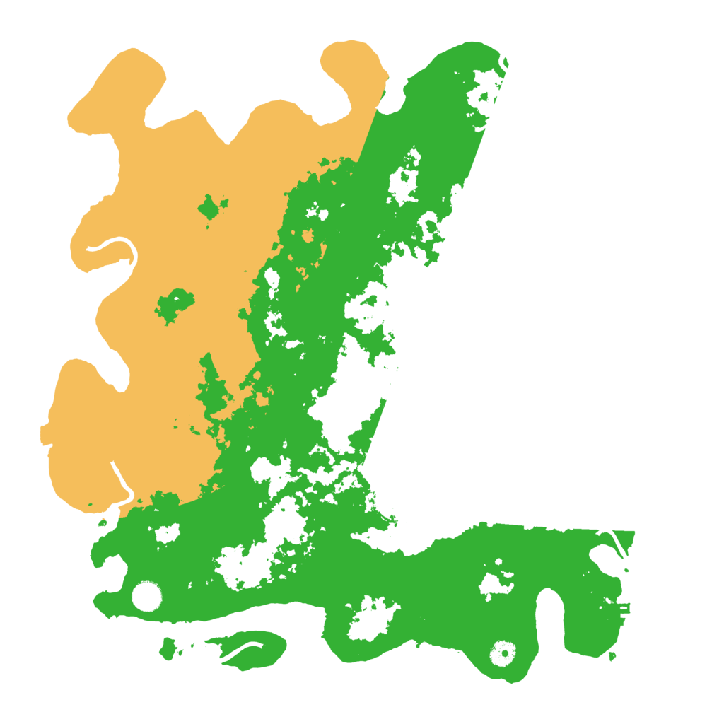 Biome Rust Map: Procedural Map, Size: 4250, Seed: 19705107