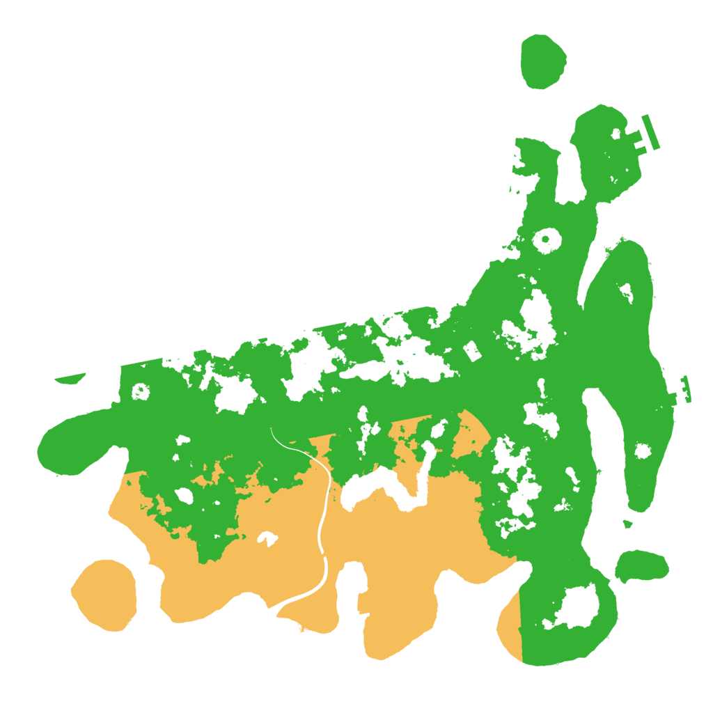 Biome Rust Map: Procedural Map, Size: 4000, Seed: 665935725