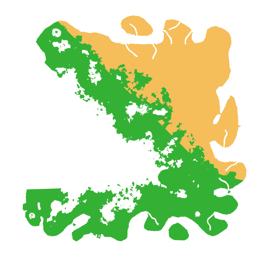 Biome Rust Map: Procedural Map, Size: 4300, Seed: 22574506