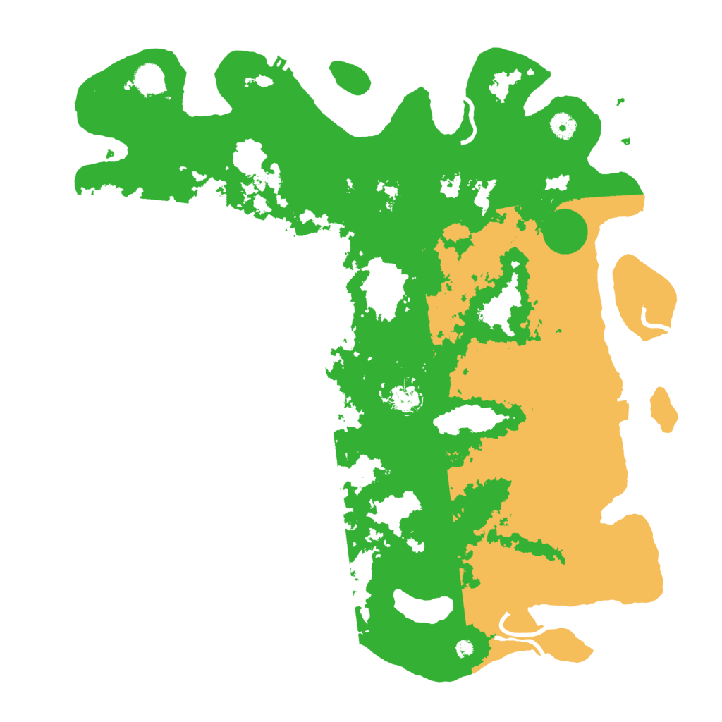 Biome Rust Map: Procedural Map, Size: 4250, Seed: 89084094